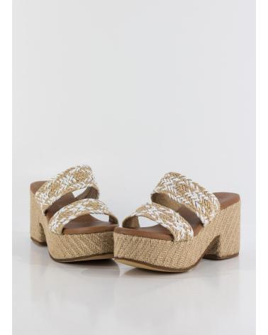 Sandalen KESLEM  für Damen SANDALIA SERIFOS  BLANCO