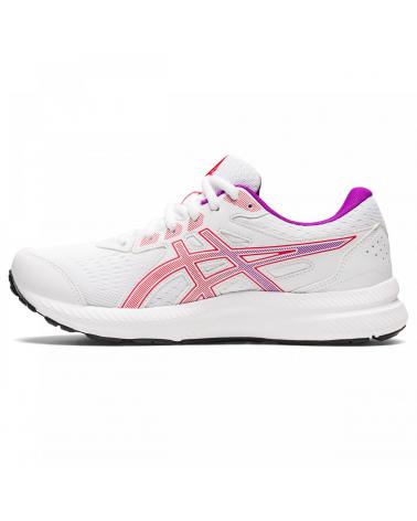 Deportivas de Mujer y Niña ASICS ZAPATILLAS BLANCAS DETALLES ROJO MORADO MULTICOLOR