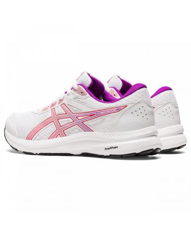 Deportivas de Mujer y Niña ASICS ZAPATILLAS BLANCAS DETALLES ROJO MORADO MULTICOLOR