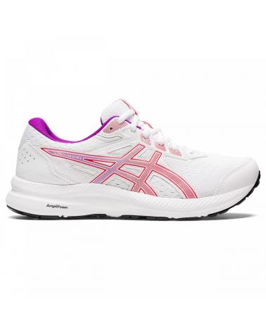 Deportivas de Mujer y Niña ASICS ZAPATILLAS BLANCAS DETALLES ROJO MORADO MULTICOLOR