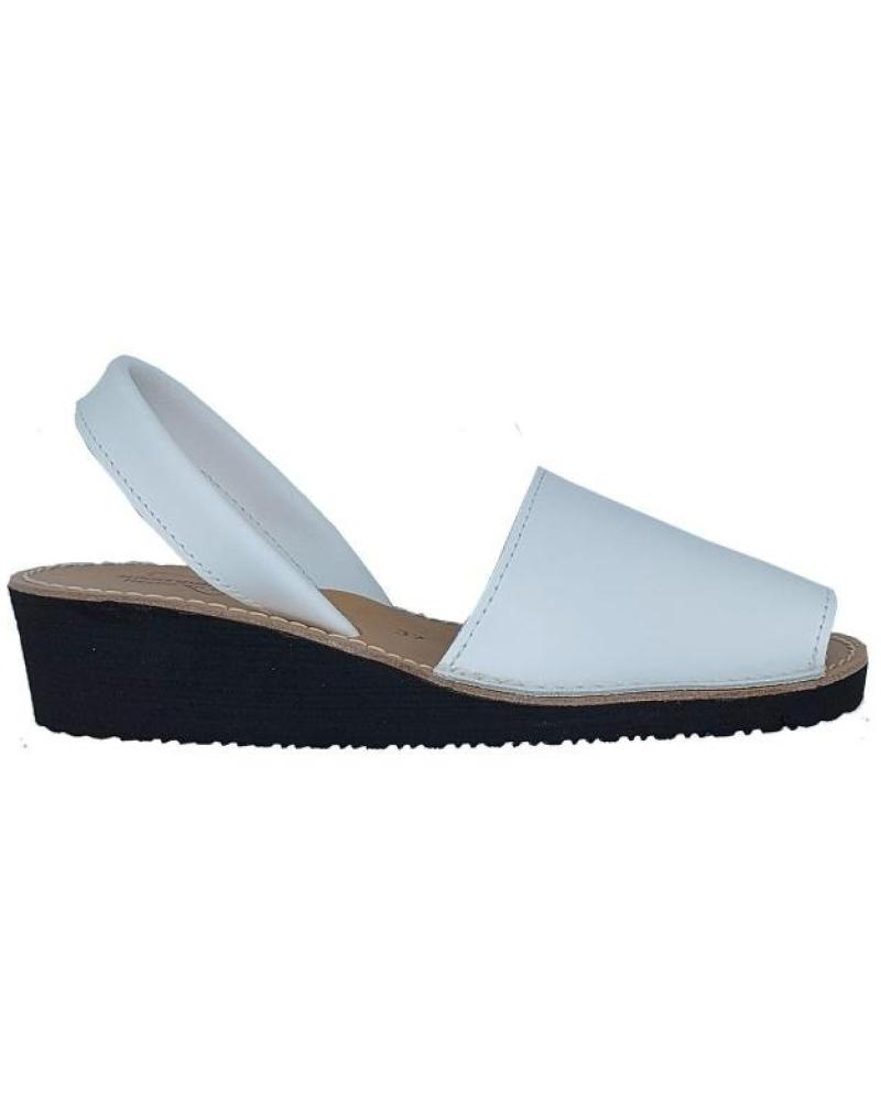 Sandalen HURAN  für Damen MENORQUINA PIEL CUNA  BLANCO