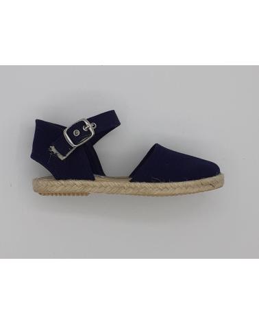 Sandálias CALZADOMANIA  de Menina LONA NINA ESPARTO  MARINO