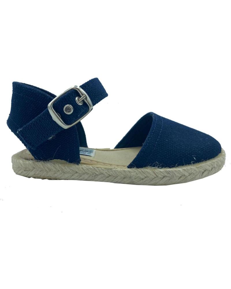 Sandálias CALZADOMANIA  de Menina LONA NINA ESPARTO  MARINO