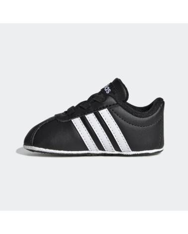 boy Zapatillas deporte ADIDAS ZAPATILLAS VL COURT 2 0 CRIB BLANCO EE6911  NEGRO