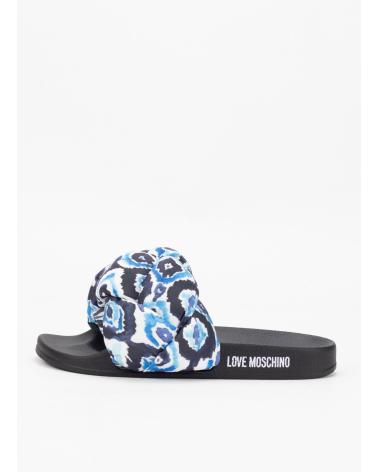 Infradito LOVE MOSCHINO  per Donna CHANCLAS EN COLOR PARA  AZUL