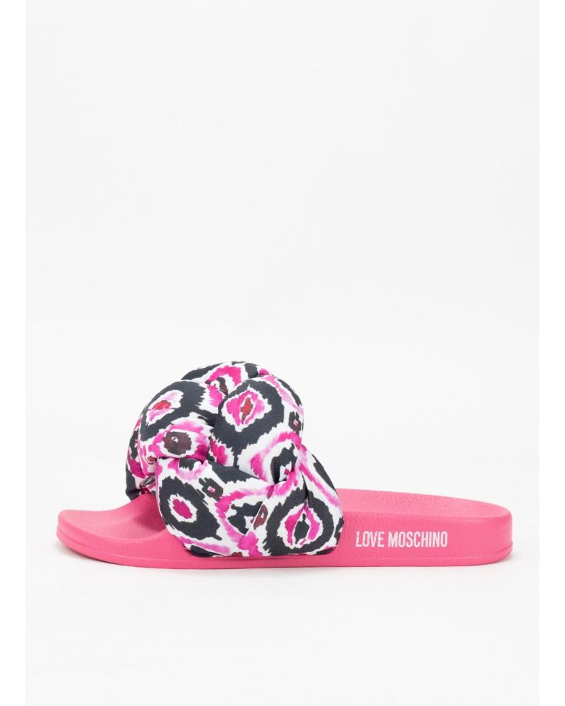 Chanclas LOVE MOSCHINO de Mujer CHANCLAS EN COLOR PARA ROSA Chanclas LOVE MOSCHINO de Mujer CHANCLAS EN COLOR PARA ROSA