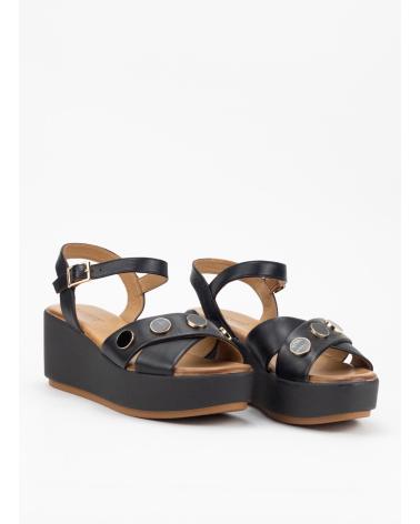 Sandales INUOVO  pour Femme SANDALIAS 123109  NEGRO