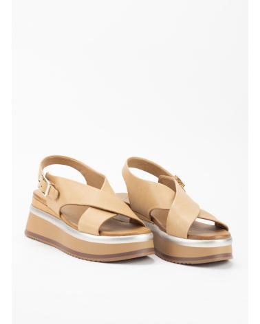 Sandales INUOVO  pour Femme SANDALIA A98009  MARRON