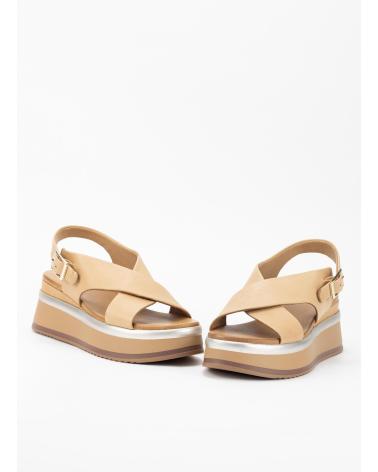 Sandales INUOVO  pour Femme SANDALIA A98009  MARRON