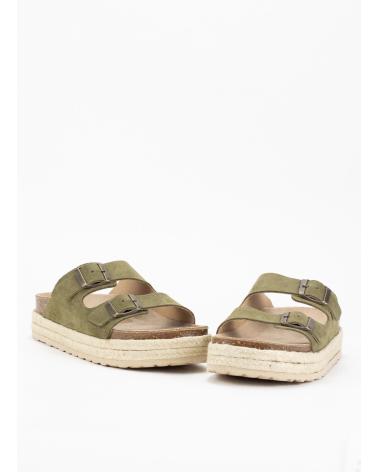 Sandálias KESLEM  de Mulher SANDALIA ANA 2C  KAKI