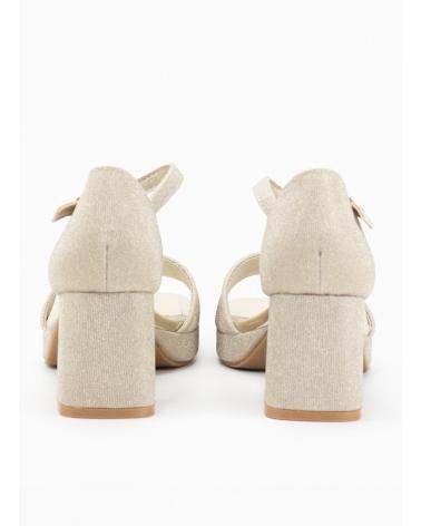 Sandalias KESLEM  de Mujer SANDALIA W18-121  ORO