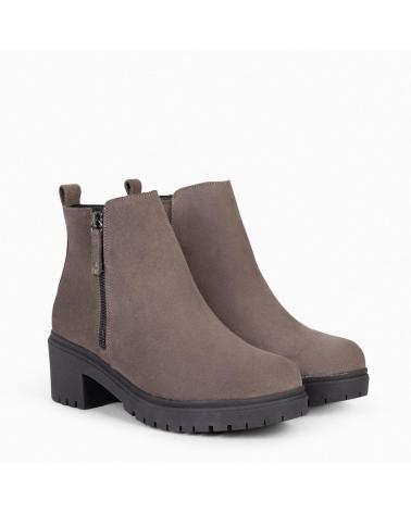 Stivaletti MIMAO  per Donna POP - BOTIN DE PIEL HIDROFUGO  TAUPE