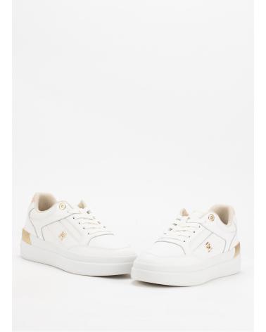 Zapatillas deporte TOMMY HILFIGER  de Mujer ZAPATILLAS LUX HARDWARE COURT SNEAKER  BLANCO