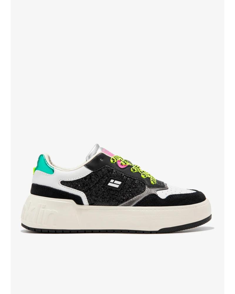 Zapatillas deporte D. FRANKLIN  de Mujer COURT STICH  NEGRO