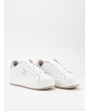 Zapatillas deporte TOMMY HILFIGER  de Mujer ZAPATILLAS TJW FLATFORM ESS  BLANCO
