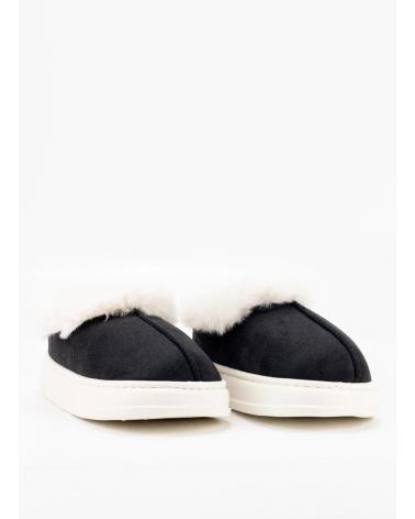 Pantofole KESLEM  per Donna ZAPATILLAS DE ESTAR POR CASA 9831  NEGRO