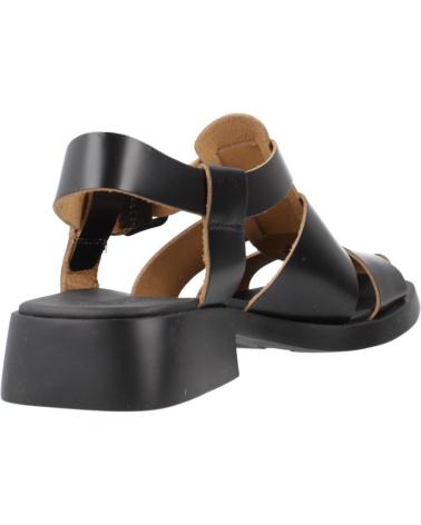 CAMPER SANDALIA CASUAL DE PIEL CON SUELA DE GOMA NEGRO