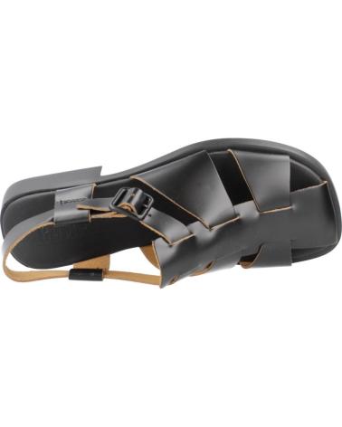 CAMPER SANDALIA CASUAL DE PIEL CON SUELA DE GOMA NEGRO