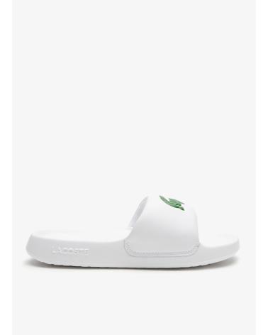 Chanclas LACOSTE  de Mujer CHANCLAS SERVE SLIDE 1 0  BLANCO