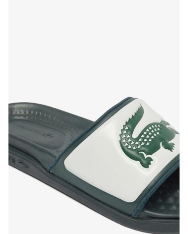 Zehansandalen LACOSTE  für Herren CHANCLAS SERVE SLIDE 1 0  BLANCO