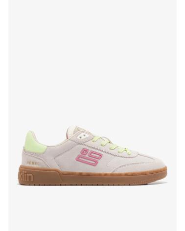 Zapatillas deporte D. FRANKLIN  de Mujer REBEL BASIC FLAG  HIELO
