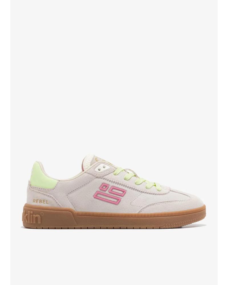 Zapatillas deporte D. FRANKLIN  de Mujer REBEL BASIC FLAG  HIELO