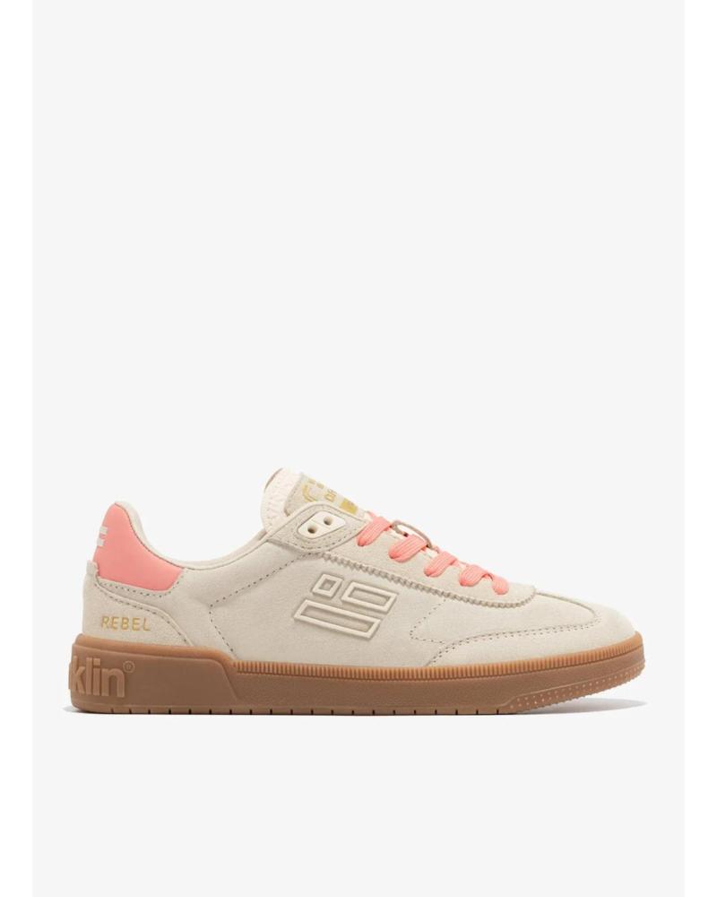 Zapatillas deporte D. FRANKLIN de Mujer REBEL BASIC FLAG BEIGE Zapatillas deporte D. FRANKLIN de Mujer REBEL BASIC FLAG BEIGE