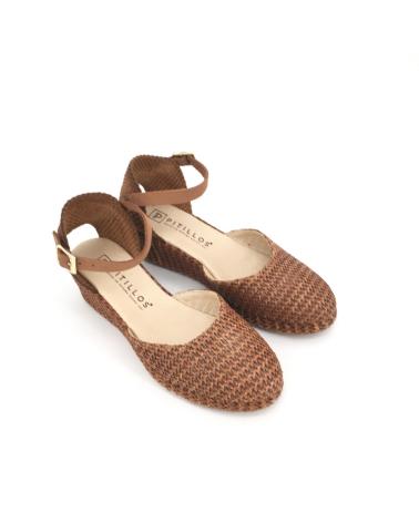 Sandali PITILLOS  per Donna SANDALIA PITVAL COLOR CUERO 12572  MARRóN