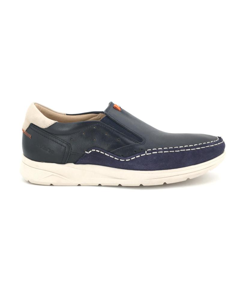 Man Mocasines BAERCHI MOCASIN BAEPIN COLOR MARINO 12878  AZUL