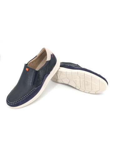 Man Mocasines BAERCHI MOCASIN BAEPIN COLOR MARINO 12878  AZUL