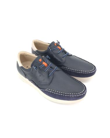 Scarpe BAERCHI  per Uomo BLUCHER BAELON COLOR MARINO 12877  AZUL