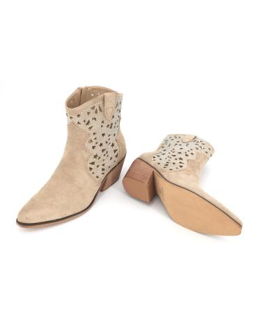 Woman Mid boots ETIKA BOTIN ETIRI COLOR TAUPE 12821  VARIOS COLORES