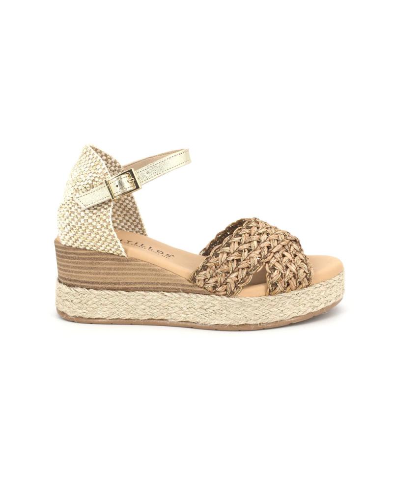 Sandalen PITILLOS  für Damen SANDALIA PITENZA COLOR CUERO 12577  MARRóN