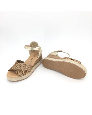 Sandalen PITILLOS  für Damen SANDALIA PITENZA COLOR CUERO 12577  MARRóN