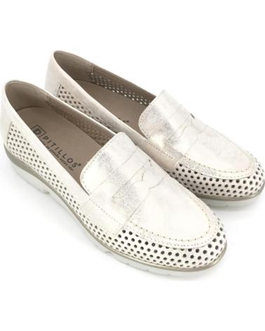 Woman Mocasines PITILLOS ZAPATOS DE SPORT 10321 MUJER ORO  DORADO