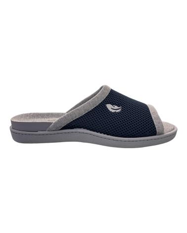 Calzado de casa PLUMAFLEX  de Mujer ZAPATILLAS CASA MUJER ABIERTAS 12400 MARINO  AZUL