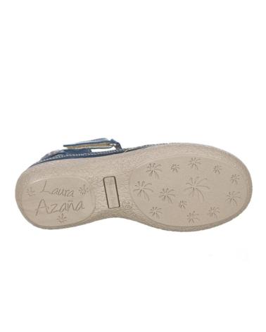 Sandálias LAURA AZAÑA  de Mulher SANDALIAS PLANAS LAURA AZANA 11987 MUJER MARINO  AZUL