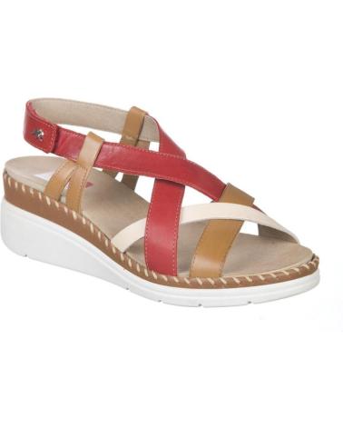 FLUCHOS CUNAS F2135 MUJER ROJO