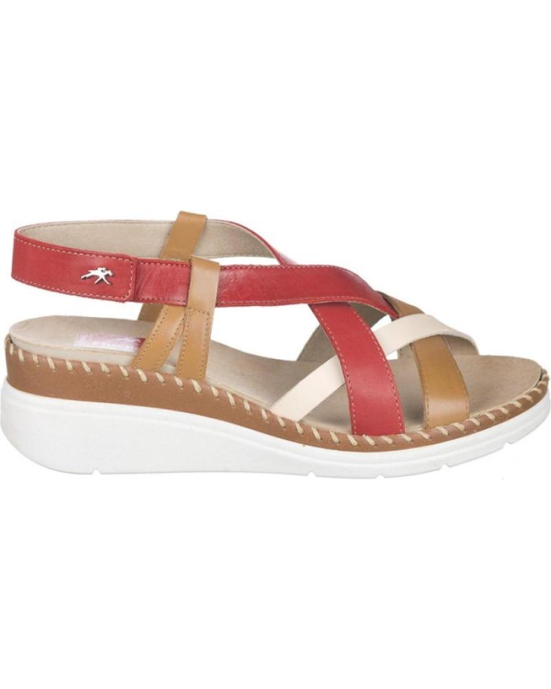 FLUCHOS CUNAS F2135 MUJER ROJO