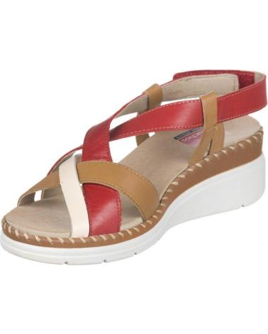 FLUCHOS CUNAS F2135 MUJER ROJO