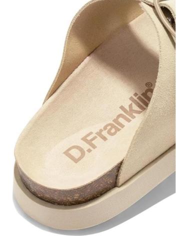Sandalias D. FRANKLIN  de Mujer SANDALIAS PLANAS MUJER D FRANKLIN DFSH407001 BEIG  BEIGE