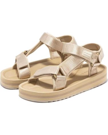 Sandalias D. FRANKLIN  de Mujer SANDALIAS PLANAS MUJER D FRANKLIN DFSH404001 ORO  DORADO