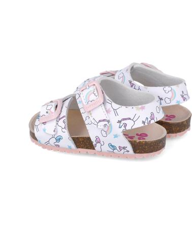 Sandalias GARVALIN  de Niña SANDALIAS PARA CHICA 252463 BIOS ESTAMPADO  BLANCOB050