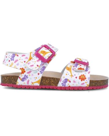 Sandali per Bambina GARVALIN SANDALIAS PARA CHICA 252465 BIOS ESTAMPADO BLANCOB050
