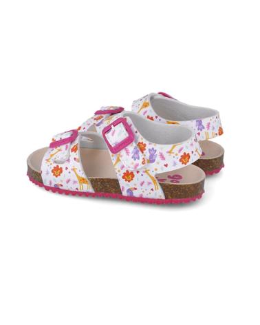 Sandali per Bambina GARVALIN SANDALIAS PARA CHICA 252465 BIOS ESTAMPADO BLANCOB050