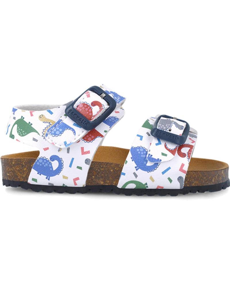 Sandali per Bambino GARVALIN SANDALIAS PARA CHICO 252472 BIOS ESTAMPADO BLANCOB050