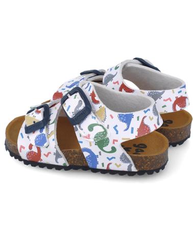 Sandali per Bambino GARVALIN SANDALIAS PARA CHICO 252472 BIOS ESTAMPADO BLANCOB050