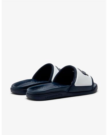 Tongs LACOSTE  pour Femme et Homme 49CMA0034  NVY WHT