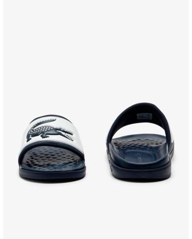 Tongs LACOSTE  pour Femme et Homme 49CMA0034  NVY WHT