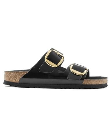 Sandalias BIRKENSTOCK  de Mujer ARIZONA BIG BUKLE PIEL NEGRA  NEGRO